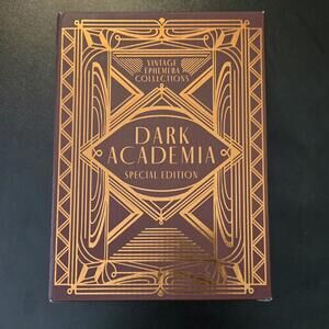 Dark Academia Candle Paper Source